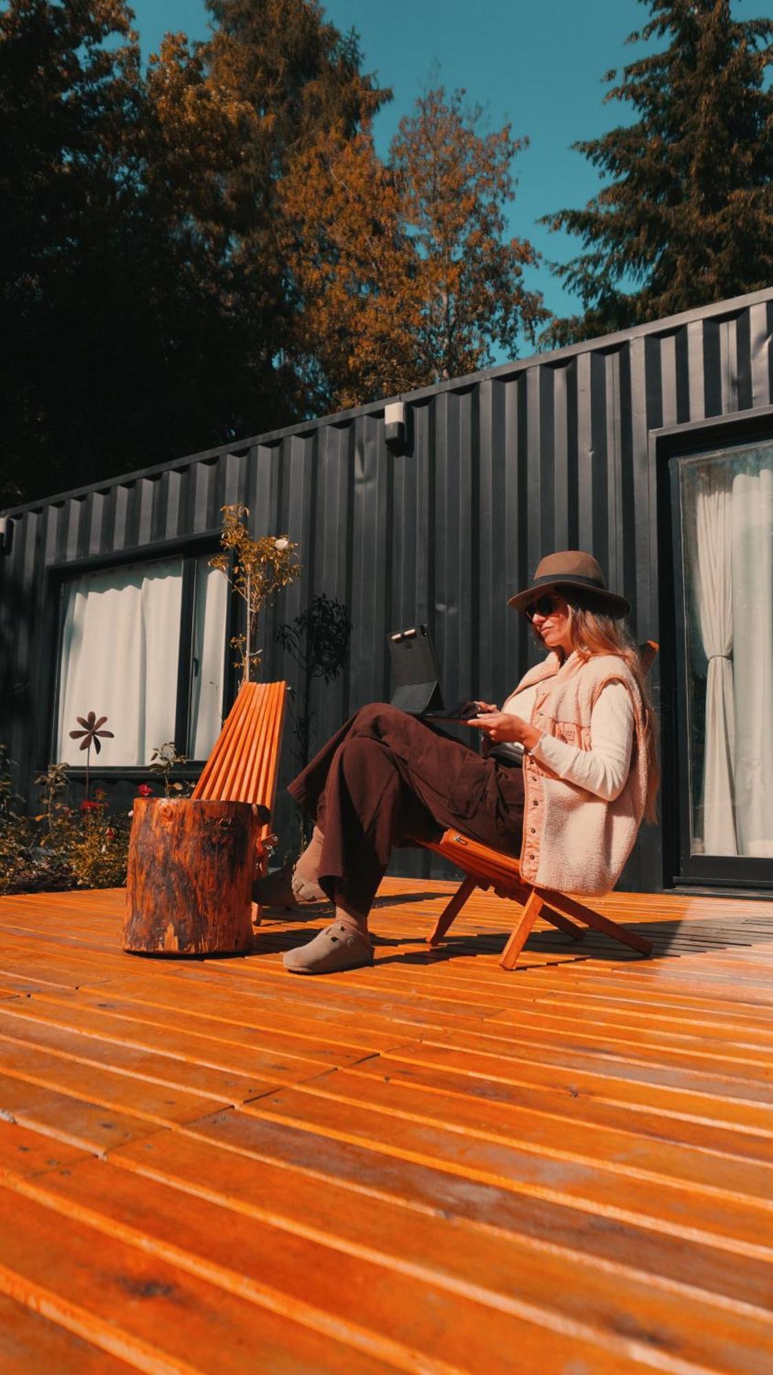 Сasa de vacaciones Kunuel - Container No Bosque
